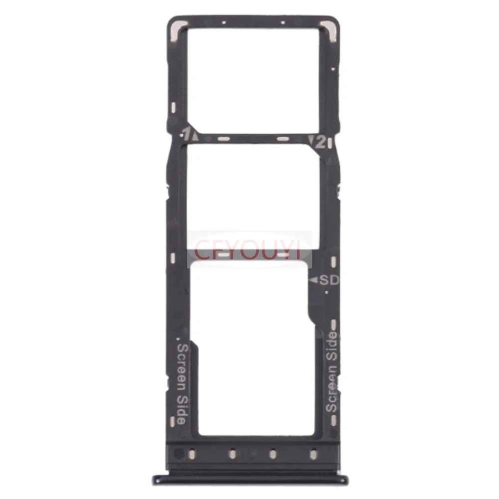 

Dual Sim Card Tray Slot For Infinix Hot 10 Lite X657 SIM Card Tray + SIM Card Tray + Micro SD Card Tray