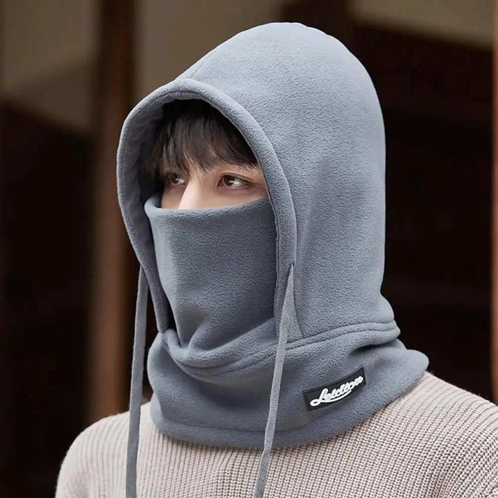 Winter Thermal Neck Warmer Outdoor Fleece Balaclava Scarf Skiing Face Mask Windproof Keep Warm Cycling Cap New