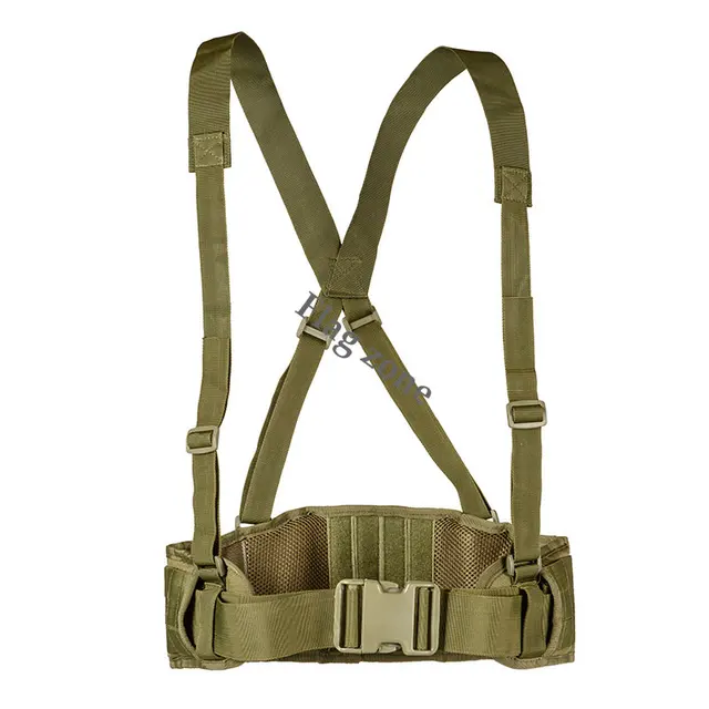 War Tactical Vest Molle Bag Carrier Army Military Equipment Airsoft Nylon Girdle Waistcoat