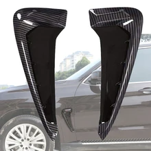 

Car Emblem Shark Gills Side Fender Vent Mesh Decoration 3D Stickers for BMW X5 F15 X5M F85 2014-2018