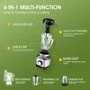 Home Kitchen Small Juicer Multifunctional 6-in-1 Blender for Mixing Food, Milkshakes and Smoothies, Etc 6