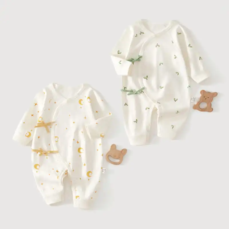Print Baby Romper Infant Long Sleeved Bodysuit Clothes Soft Pure Cotton Newborn Jumpsuit Boys Girls Kids Onesie Pajamas Outfits 6