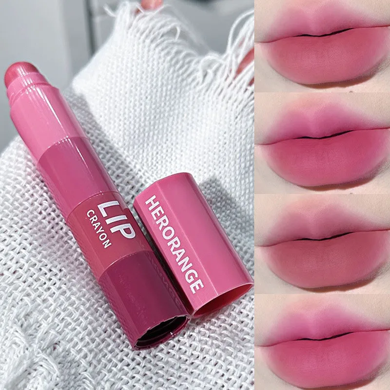 Mini Lipstick Set Matte 4 Colors Lipstick Combination 4 Sections Velvet