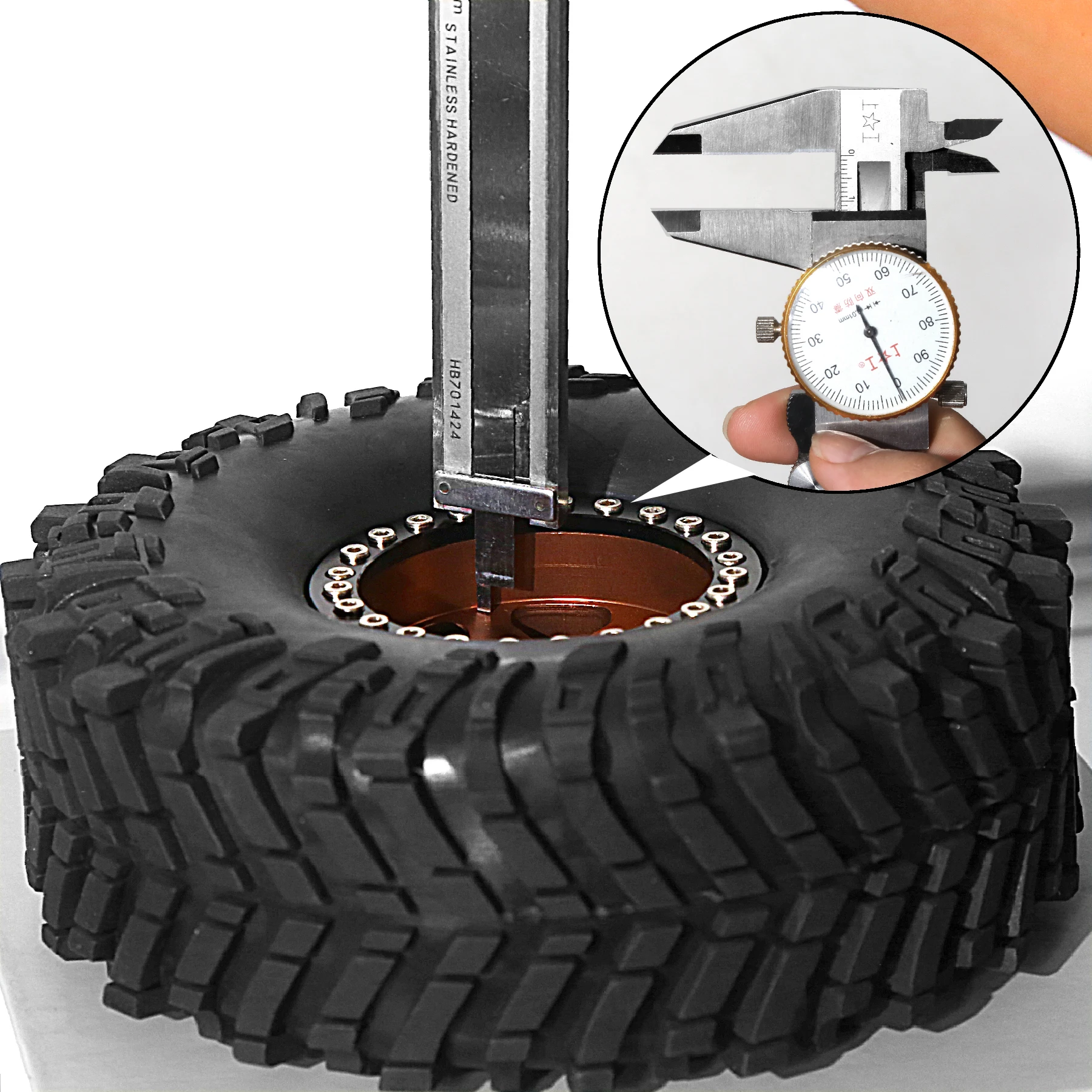 RCビードロックホイール For Traxxas For TRX6 For TRX4 For SCX10