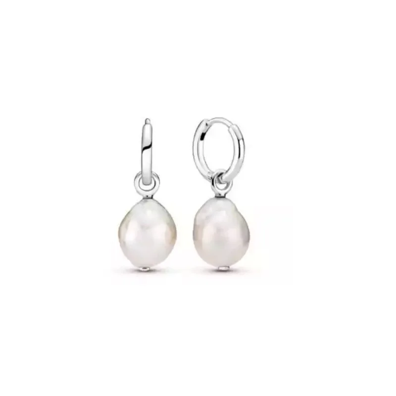 Orecchini Argento 925 con Zirconi - Indossati