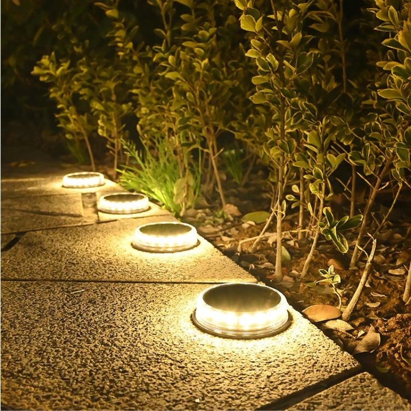 

1PCS Solar Ground Light Outdoor Garden IP65 Waterproof for Lawn Pathway Patio Landscape Decoration