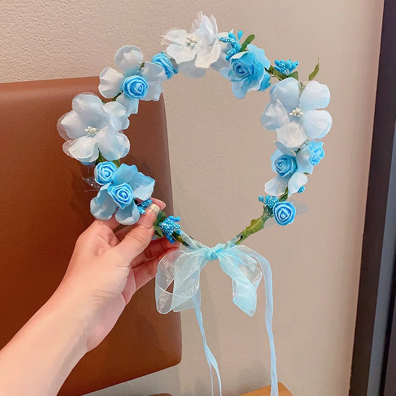 Süße Blumen-Krone Für Kleine Prinzessinnen – Verstellbar & Natürlich Aussehend