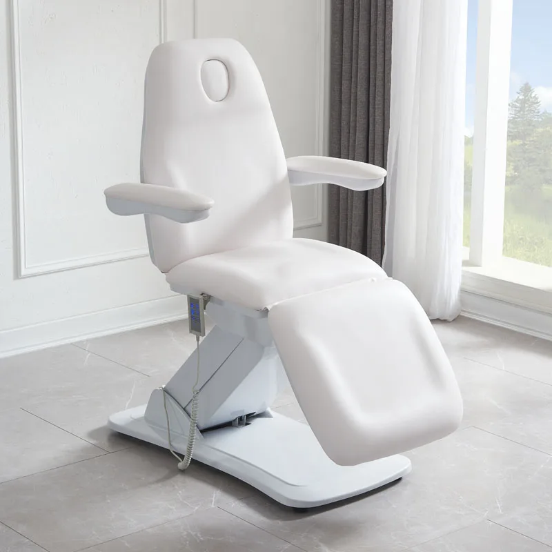 High quality Massage Tables & Beds salon furniture white electric CE Motor lash beauty facial bed