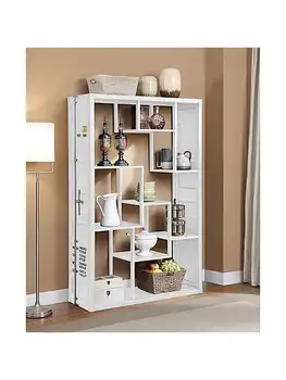 Cargo Shelf Rack / Book Shelf, White  home organization and storage 1