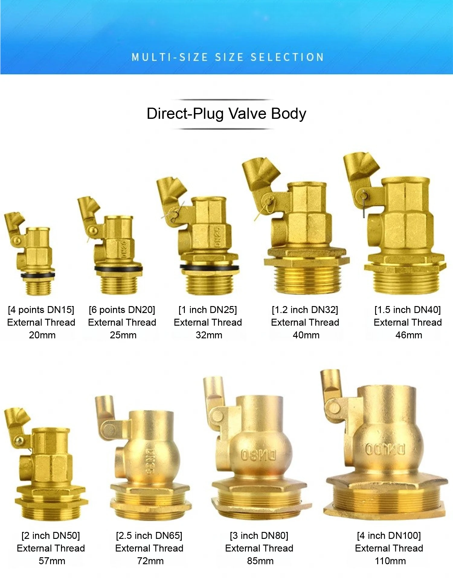 Automatic SS Float Valve 1/2 3/4 1 Inch Adjustable Water Level Control Valve Bid