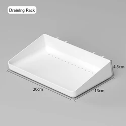 Versatile Pegboard Accessories and Wall Organizer for Kitchen, Garage, and Crafts (Draining rack)