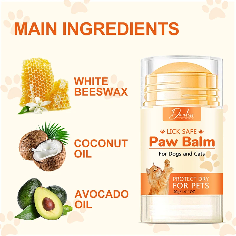 Pet Foot Moisturizing Cream Cat And Dog Foot Drying Cream Meat Mat Care Stick Claw Protection Pet Moisturizing Care