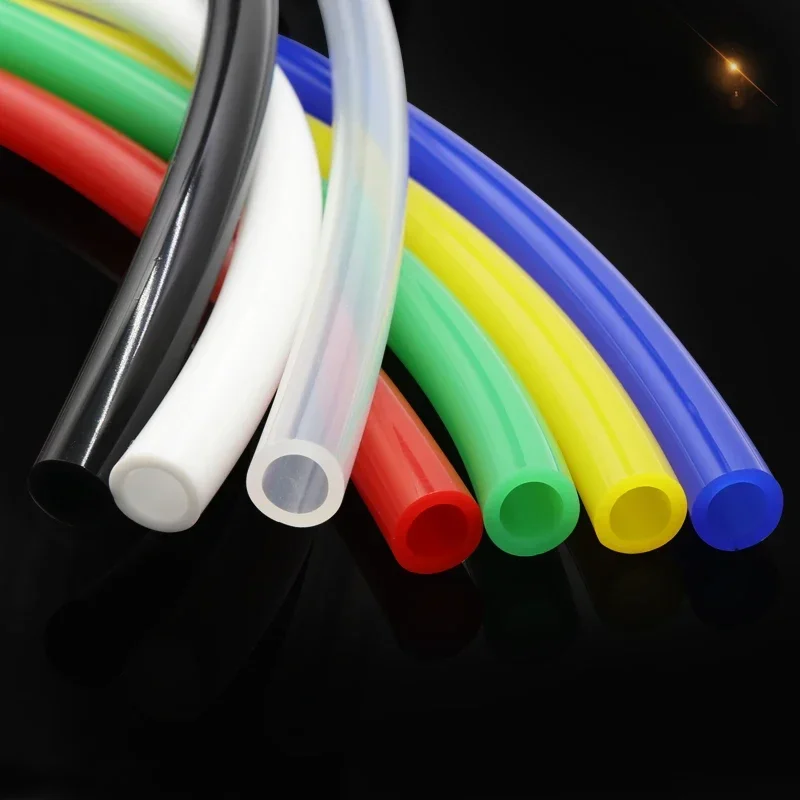 1 Meter Food Grade ID 1 2 3 4 5 6 7 8 9 10 mm Silicone Tube Flexible Rubber Hose Soft Drink Pipe Water Connector