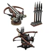 MOC Creative Expert Ideas Military Medieval Weapon Crossbow Catapult Crane Bricks Building Blocks DIY Toys for children gifts 3
