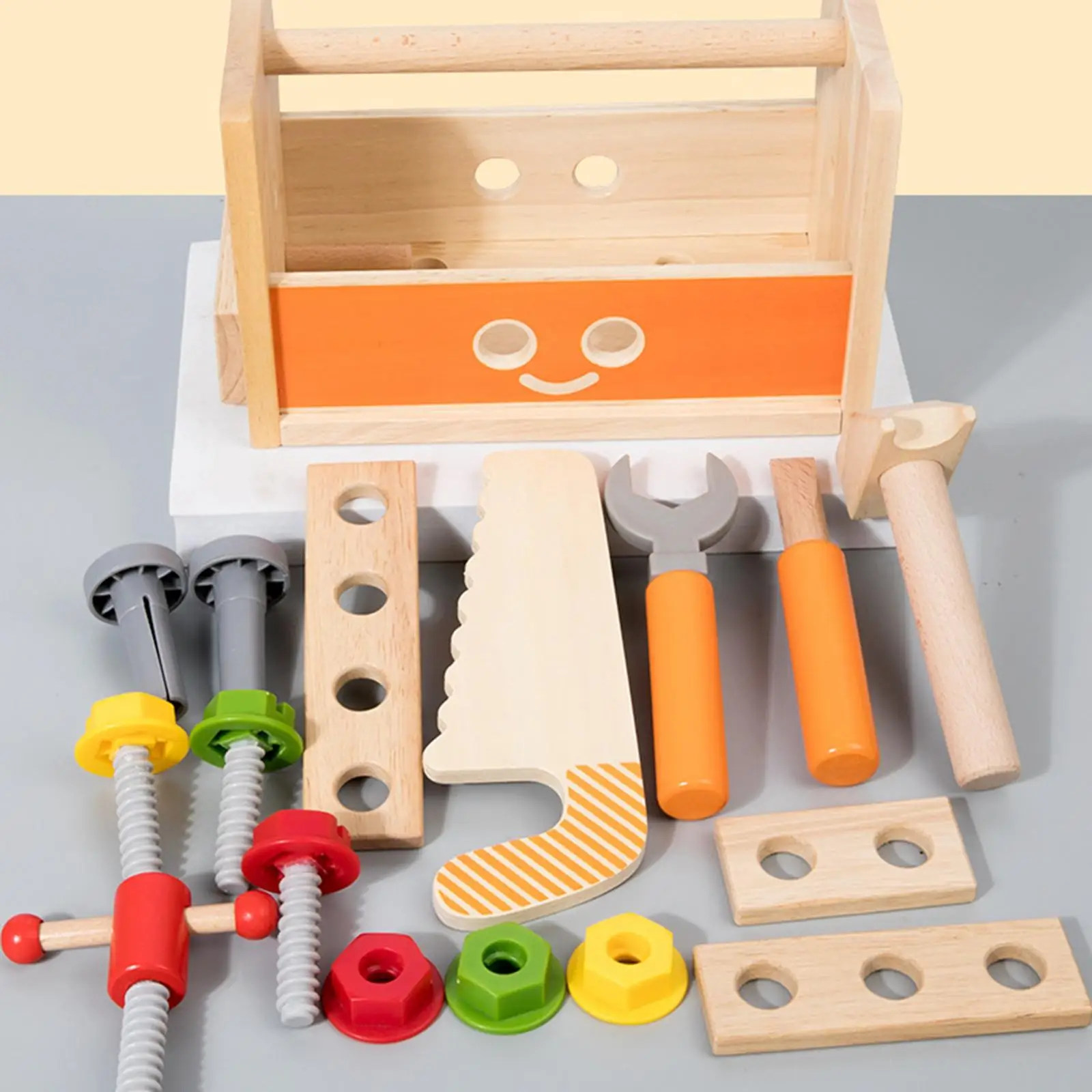 

Kids Tool Set Role Play Stem Educational Pretend Play Montessori Construction Toys for Children Preschool Kids Girls Boys Gifts