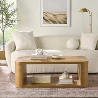 Coffee Table, Light Honey Finish 1
