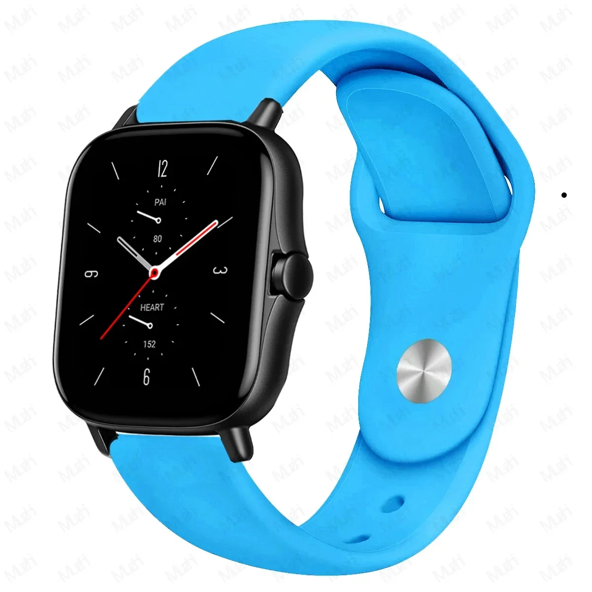 Silicone Replacement Watch Strap - 20mm/22mm Band