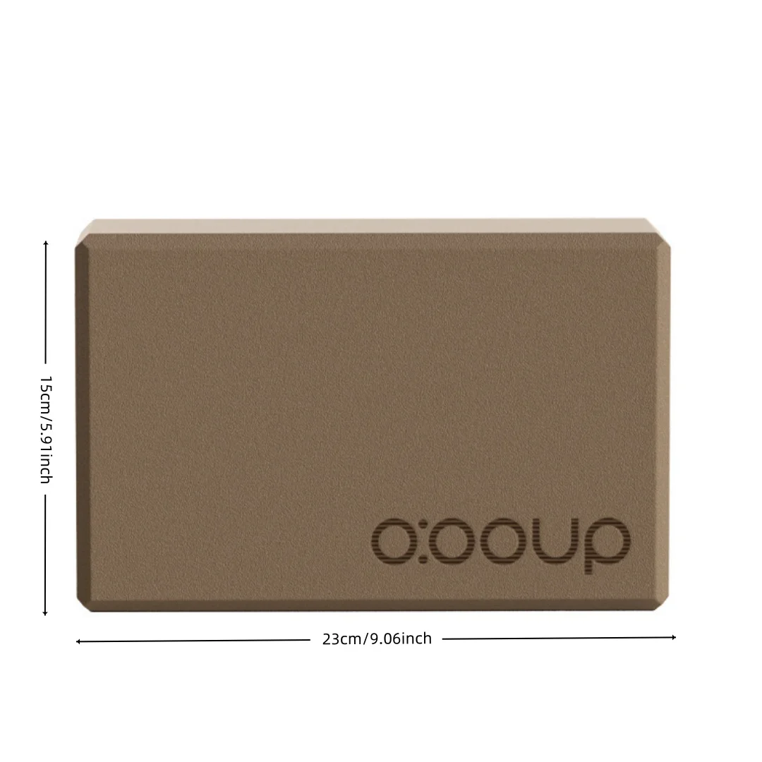 Premium Non-Slip Yoga Block - High-Elastic EVA, Ideal Pilates Fitness Aid, Perfect