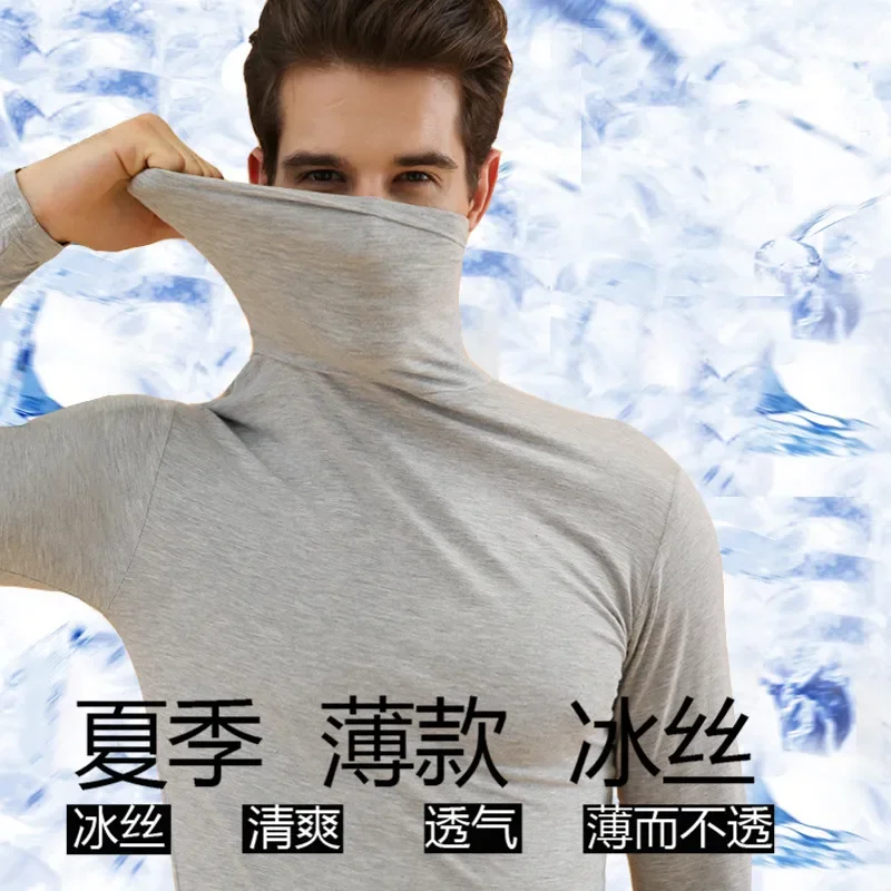 2023 golf men long sleeve T-shirt outdoor sports fashion, cultivate one's morality quick-drying uniforms