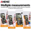 ANENG SZ08 Digital Ultra-thin Multimeter Storage Professional Meter Auto Voltmeter AC DC 220V Resistance Handhold Testers 6