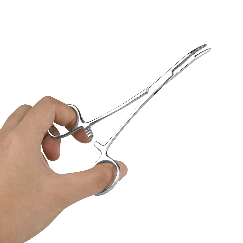 Pet Cat Dog Hair Removal Tweezers Ear Cleaning Clamp Needle Seat For Pet Hair Cleaning Ear Tweezer Hand Tool pet hair tweezers