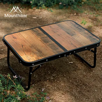 MOUNTAINHIKER-휴대용 야외 접이식 테이블, 캠핑 알루미늄 합금 탁자, 강력한 하중 지지, 피크닉 캠핑 낚시 테이블용