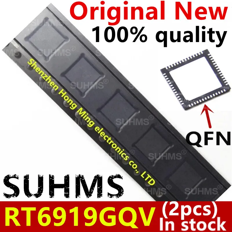 

(2piece) 100% New RT6919 RT6919GQV QFN-56 Chipset