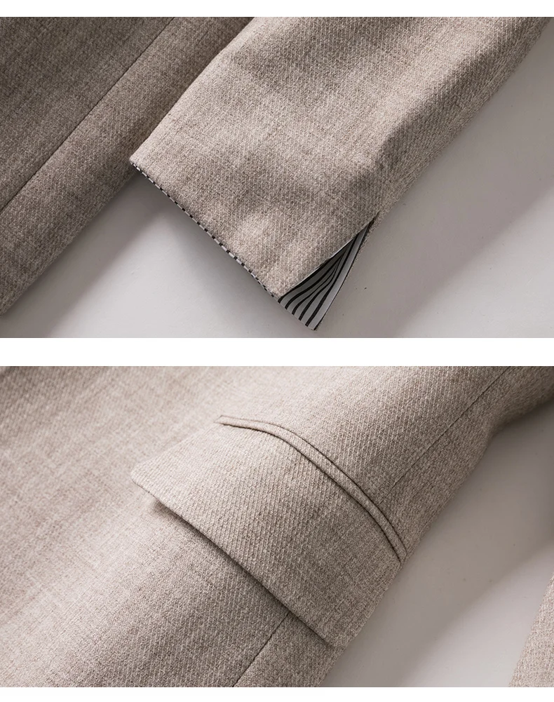 Ladies Long Sleeve Spring Casual Blazer 2022New Fashion Business Plaid Suits Women Work Office Blazer Women Coats Woman_voghion.com