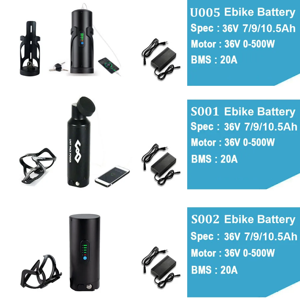 Ebike Battery 36v Batteria Per Bici Elettrica 36V Formato