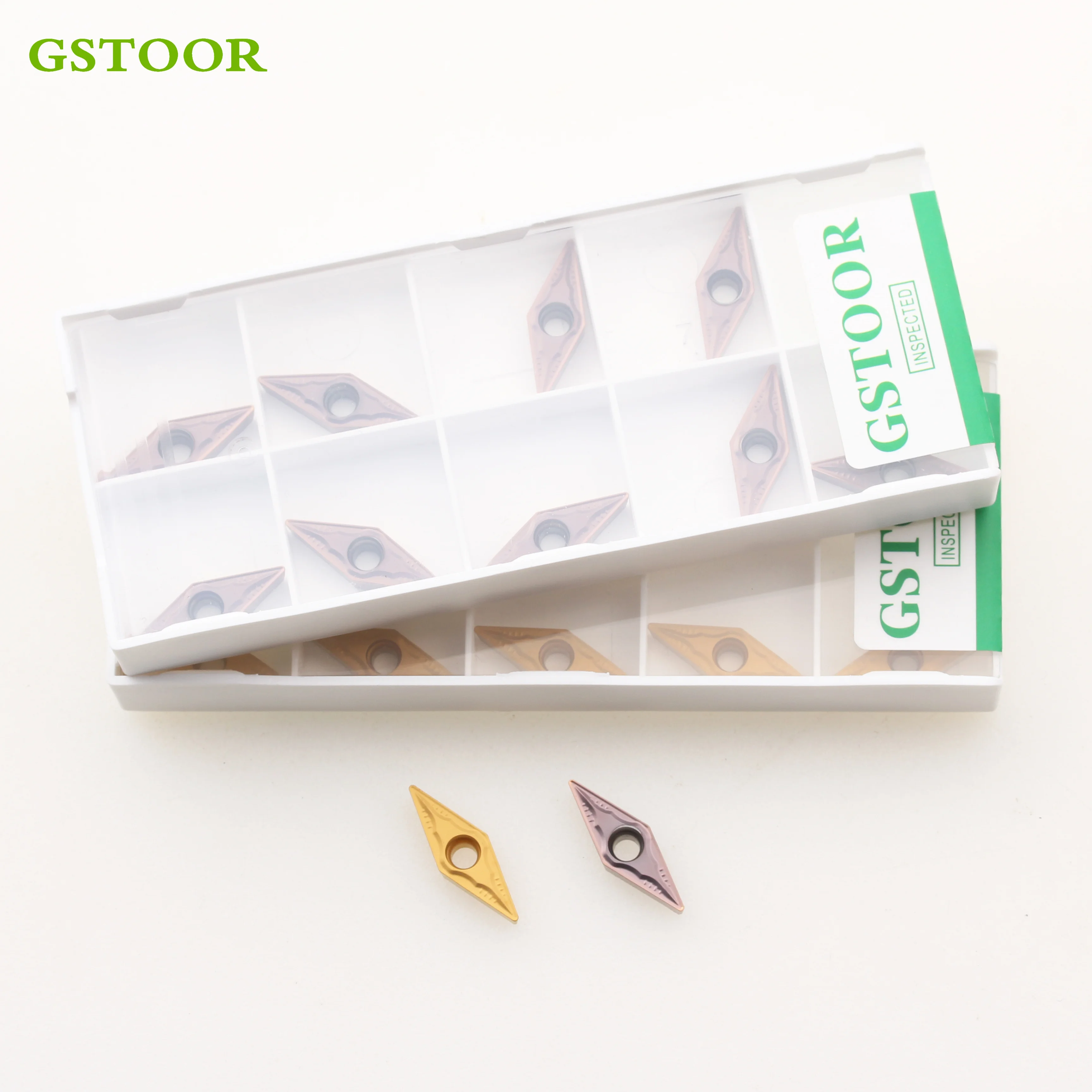 

10PCS VBMT110304 VBMT110308 VCMT110304 VBMT160404 VBMT160408 LC GC Turning Tools Lathe Cutter Cutting CNC Carbide Inserts