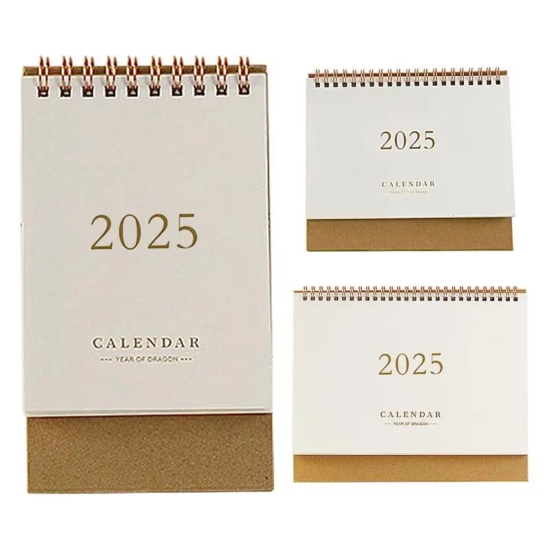 - Desk Calendar Decorative Standing Paper Home office Accessories Delicate And Functional Desktop Calendar Ornaments