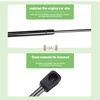 1pcs For Suzuki Jimny JB64 JB74 2019-2023 Rear Door Rod Auto Rear Door 90-Degree Support Metal Gas Impact Lift Rod Accessories 2
