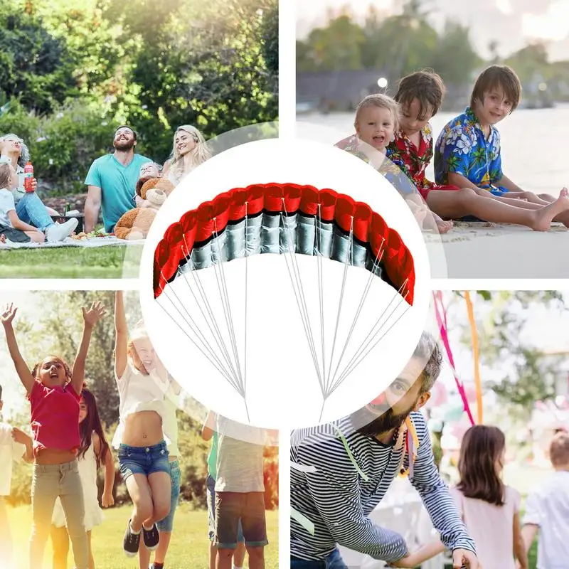 Stunt Kites For Adults 98inch Surfing Beach Flying Kite Outdoor Sports Fun Foldable Parachute Large Kitesurfing Training Kites 5