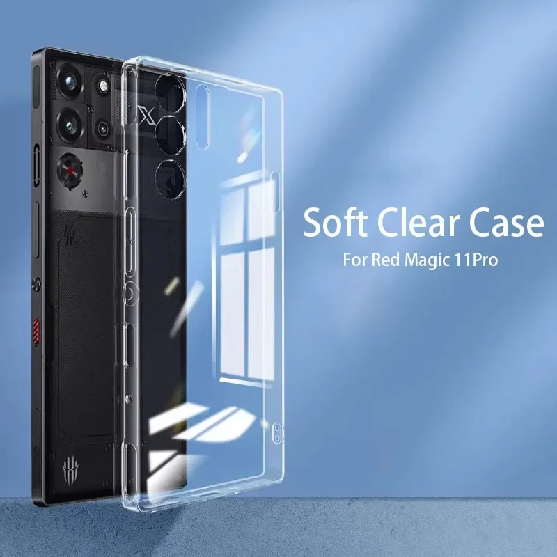 Clear Slim Soft TPU Back Cover Phone Case