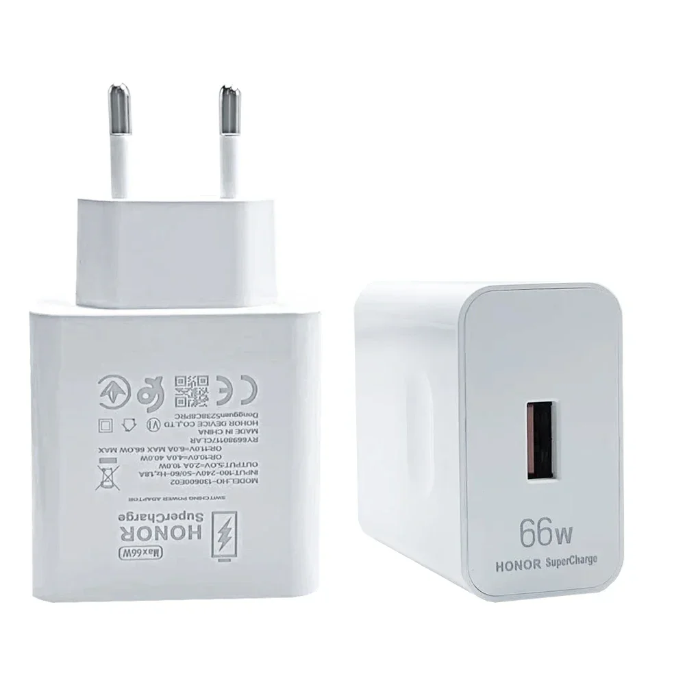 Honor 66W Super Fast Charger with Type C Charging Cable