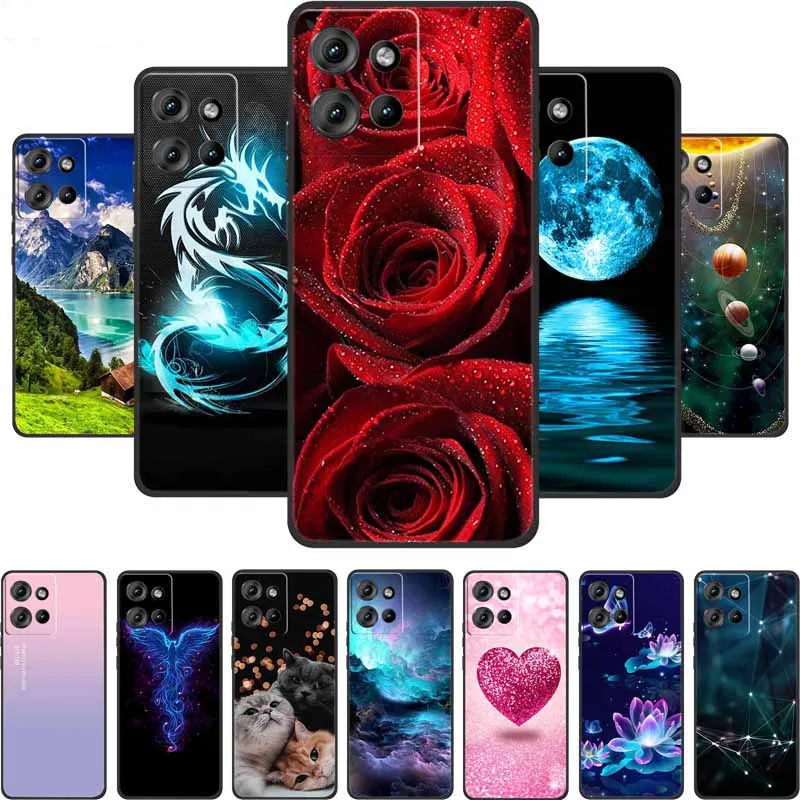 Phone Case For Motorola Moto G 2025 Back Cover Case Shockproof Black TPU Silicone Soft Funda For Motorola G 2025 Case 6.7" Coque 1