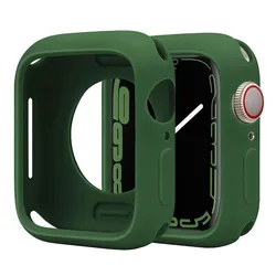 Premium Soft Silicone Smartwatch Protection Case - Durable and Stylish Shell Cover for Series 123 42MM (Clover)
