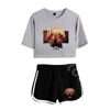 Tiago PZK Gotti A Tour 2025 Tee Shorts Suit Fashion Two Piece Sets Casual Short Sleeve 2 Piece Set Hip Hop Tees Funny Crop Top 6