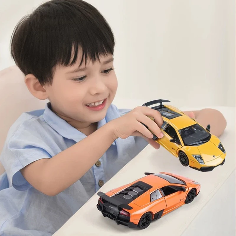 1:36 Scale Lamborghini Murcielago Alloy Car Model Diecast Car Toys for Boys Birthday Gift Kids Toys Car Collection images - 6