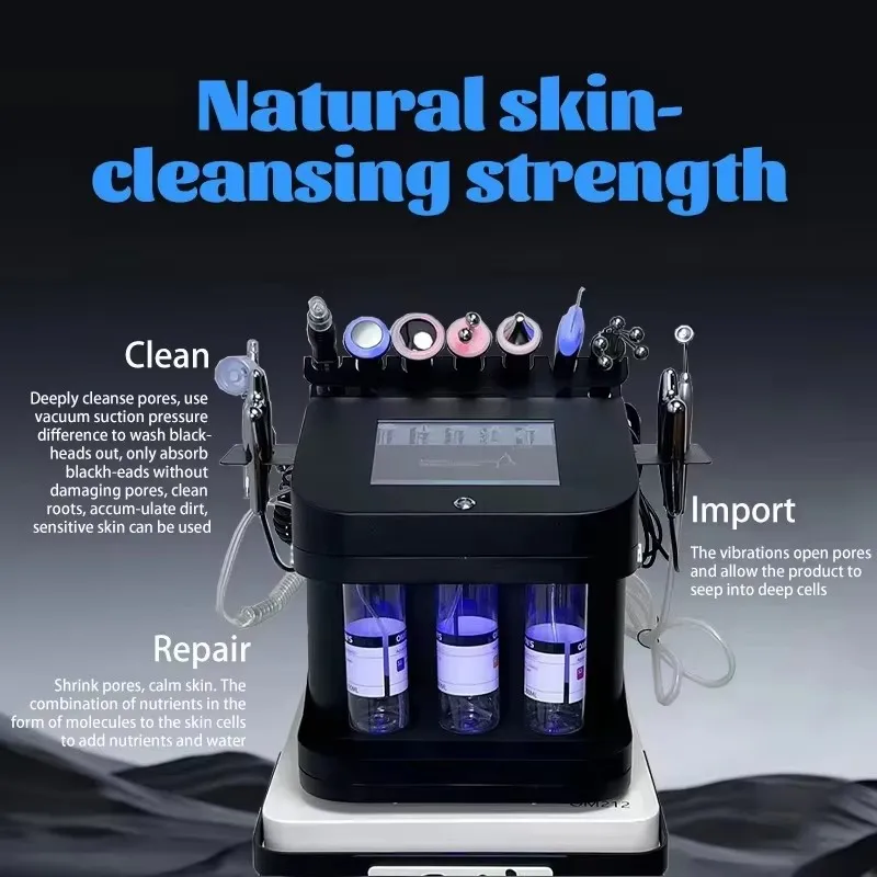 11 In 1 facial Machine H2o2 Aqua Peeling Lift Skin Bubble Moisturizer Oxygen Machine 2
