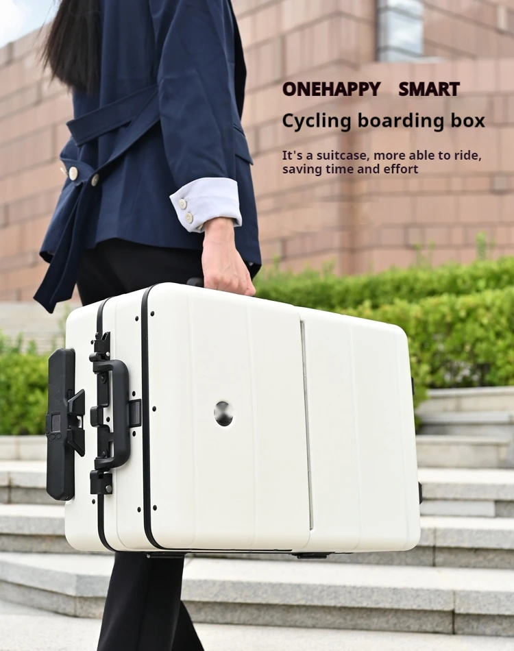 20 inch Electric Smart Riding Charging Luggage Set with luggage sets