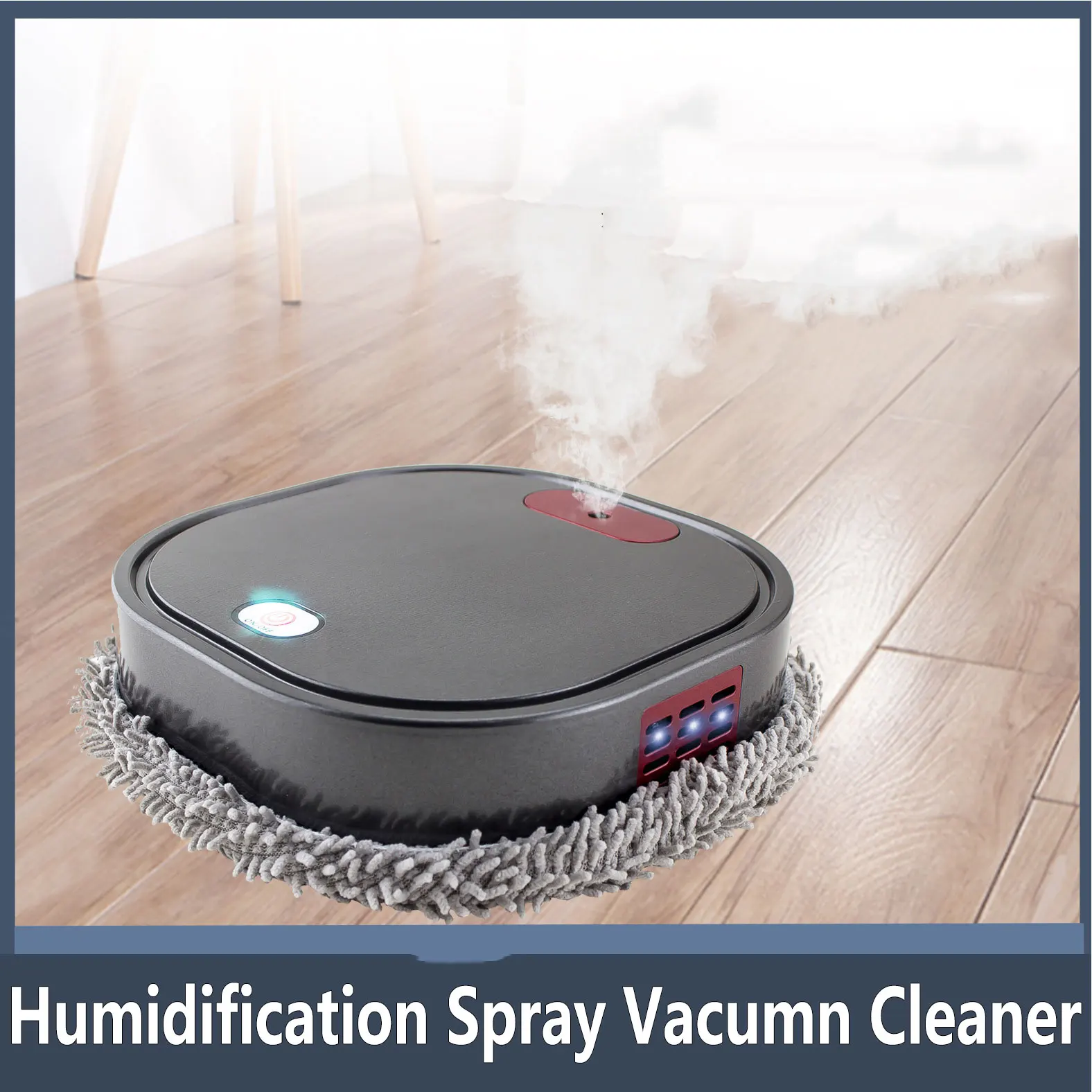 Intelligent Robot 3 in1 Dry Wet Sweep Mop Robot Vacuum Cleaner Rechargeable Smart Mopping Robot Spray Cleaner Home Mopping Robot 6