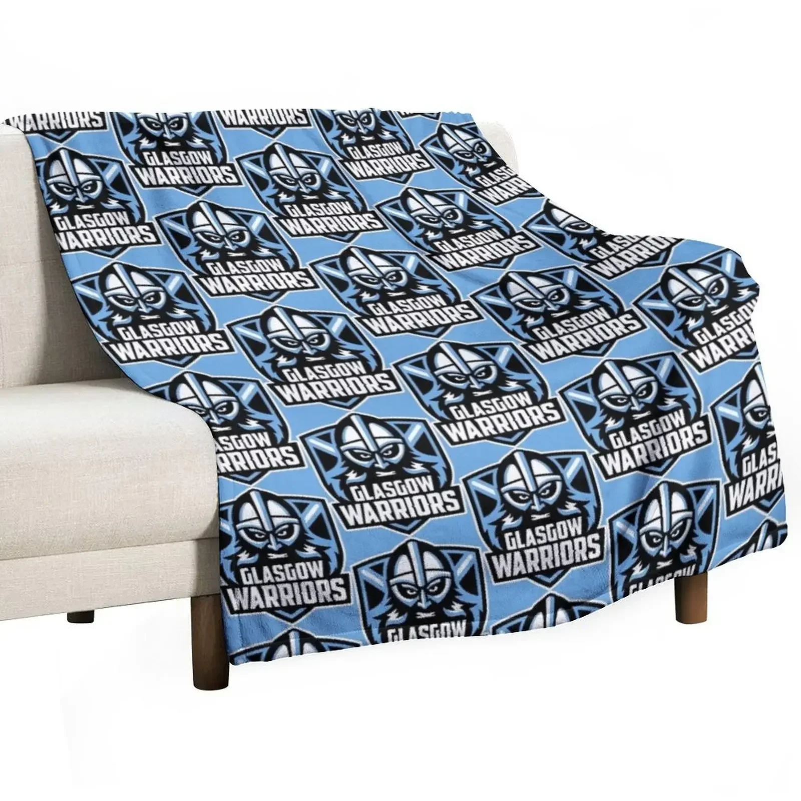 

Glasgow Warriors Icon Throw Blanket Summer Beddings valentine gift ideas Giant Sofa Blankets