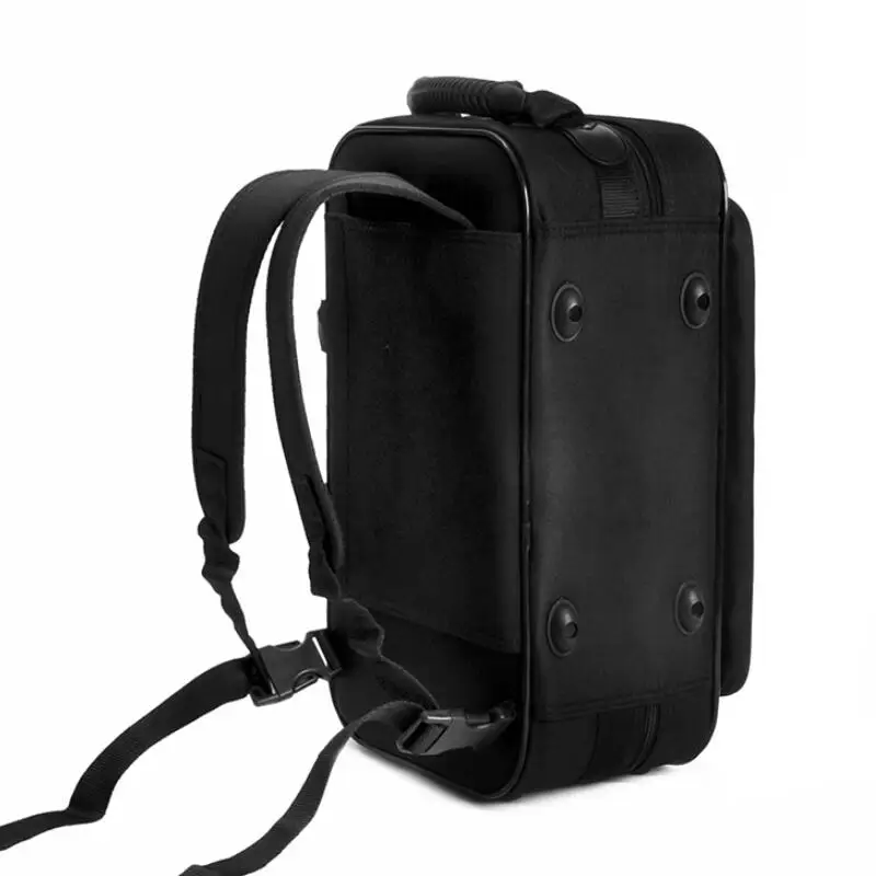 

Black Cornet Bag Double Shoulder Cornet Case Portable Cornet Box Cover One Shoulder Crossbody Cornet Bags Waterproof Cornet Bag