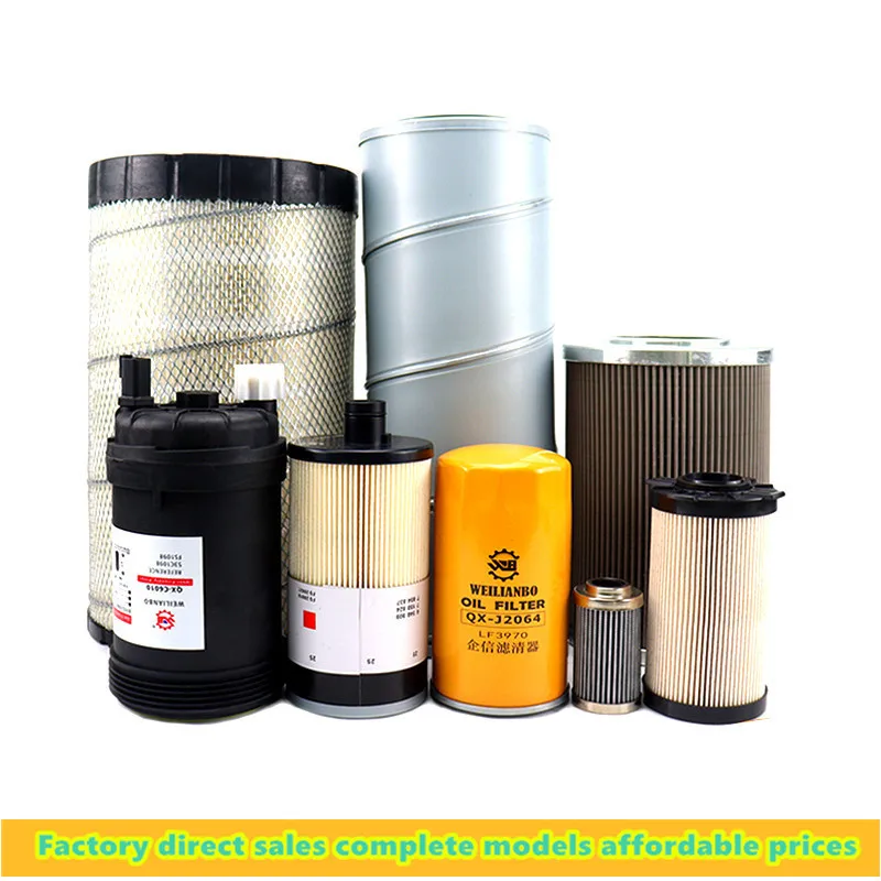 

For Liugong 920E excavator oil filter diesel filter air filter hydraulic oil return oil inlet pilot filter maintenance filter