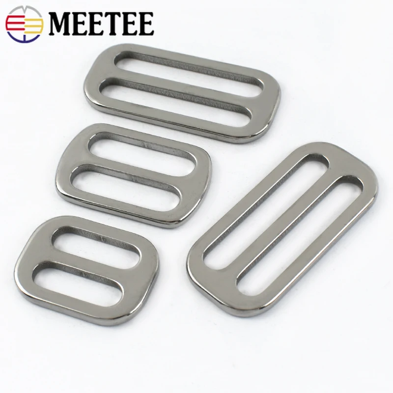 Set of Stainless Steel Adjustable Buckles