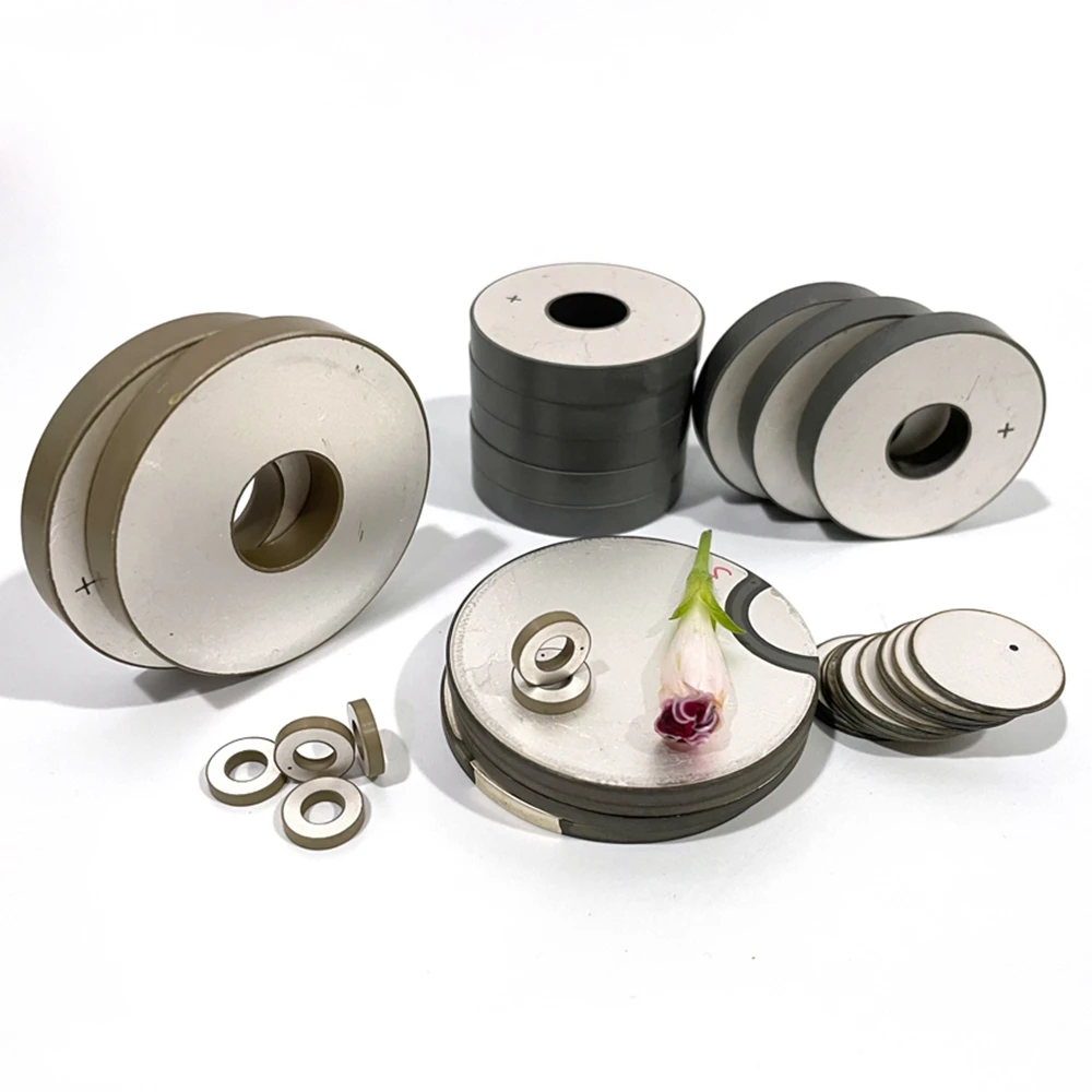 

25*10*4mm Pzt8/4 Piezoelectric Ceramic Disc/Ring/Tube/Plate For Ultrasonic Cleaning/Welding Or Other Application