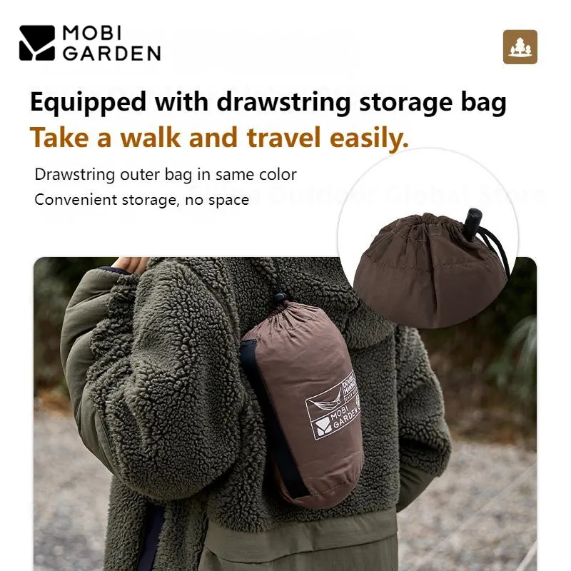 MOBI GARDEN Camping Swaying 600g amaca da esterno portatile 1-2