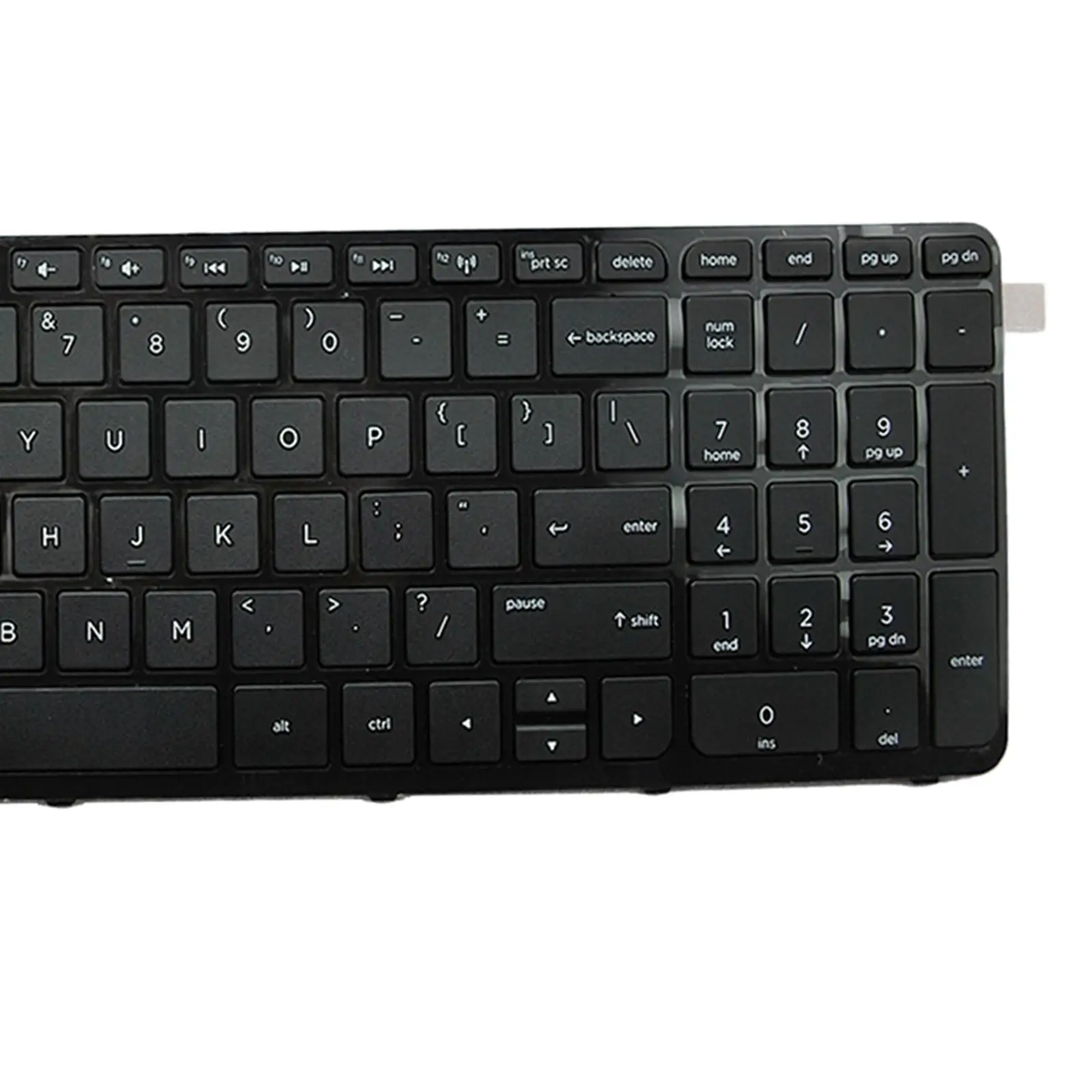 Laptop US Keyboard for Pavilion 15-E 708168-001 776778-001, Replace, Black