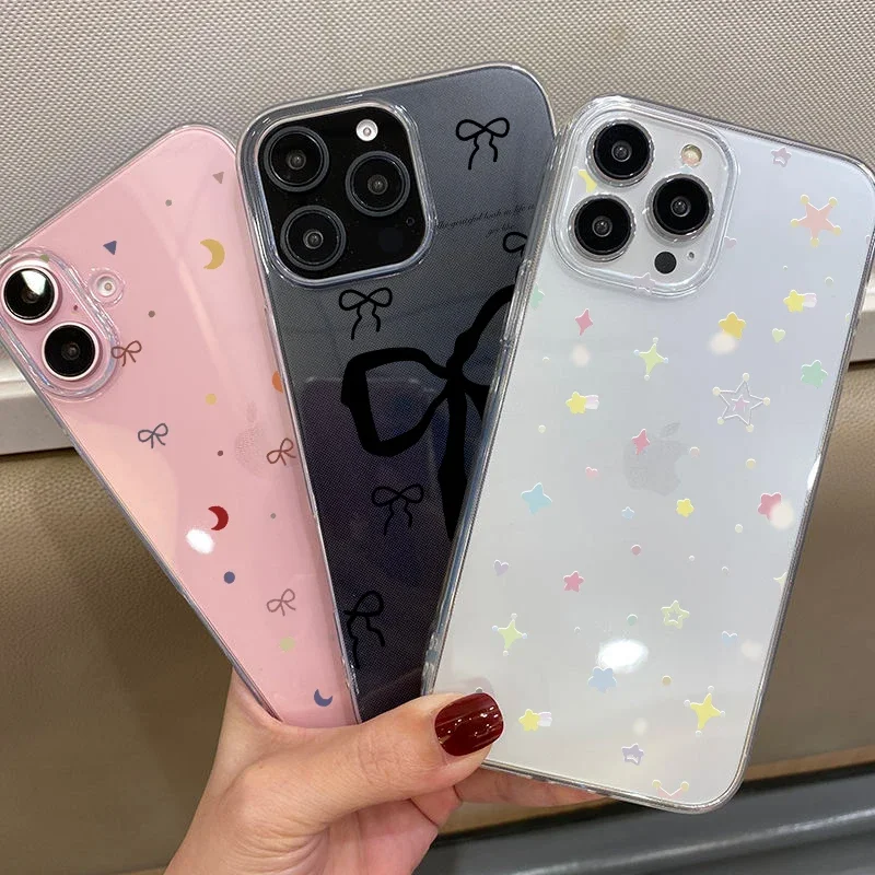 Colorful Small Star Design Protective Phone Case
